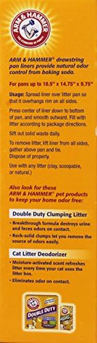 Arm & Hammer Drawstring Liners for Large Cat Litter Pans - Image 3