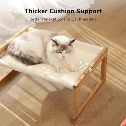 FUKUMARU Large Cat Hammock, Raised Dog Bed - Image 3