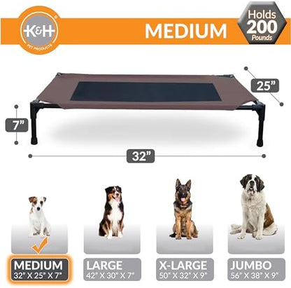 K&H Outdoor Elevated Dog Bed for Small & Medium Pets - Image 5