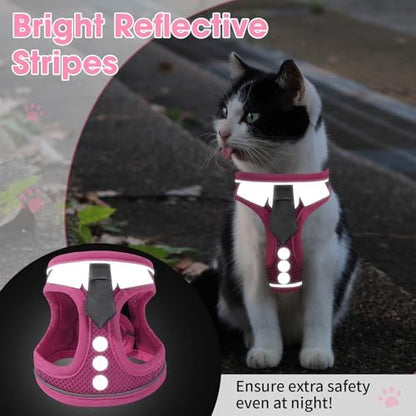 Cat Harness and Leash Set for Walking Escape Proof Vest for Kitten - Image 6