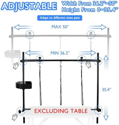 LEIBOU H-Shape Pet Grooming Table Arm - Image 3
