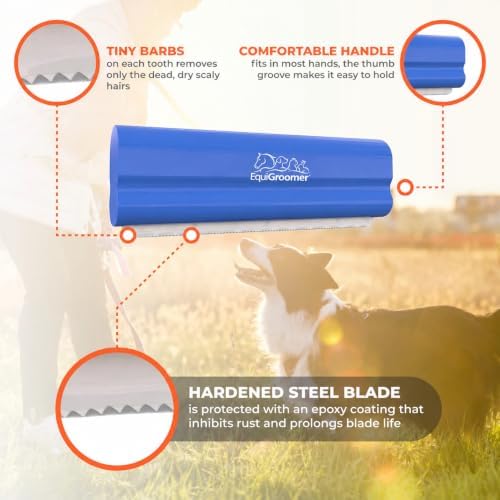 EquiGroomer 5-Inch Undercoat Deshedding Brush - Image 4
