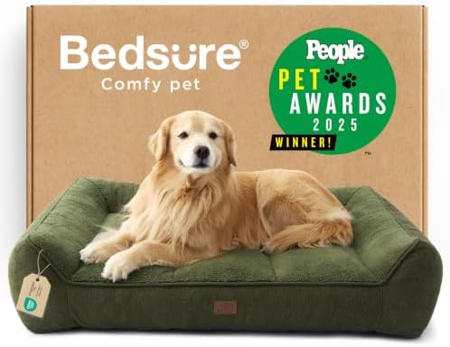 Bedsure SupportMax® Extra Thick Orthopedic XL Dog Bed by BEDSURE