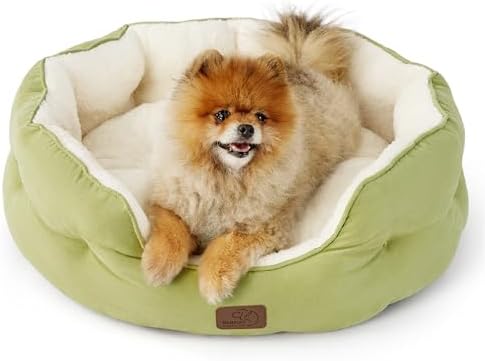 Bedsure Small Dog Bed Washable, Round Cat Beds by BEDSURE