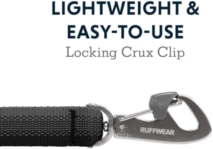 Ruffwear, Front Range Dog Leash, 5 ft Lead, Basalt Gray - Image 3