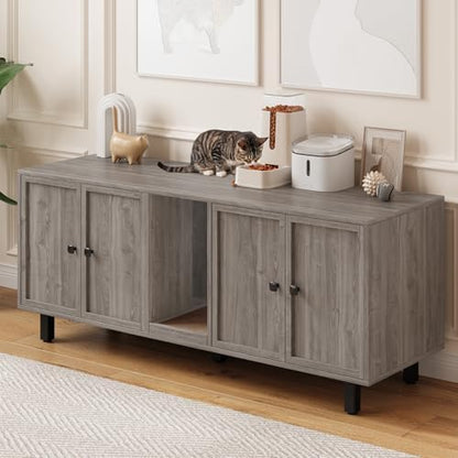 ONBRILL 59 Inches Cat Litter Box Enclosure - Image 3