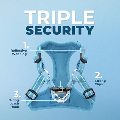 Best Pet Supplies Voyager Adjustable Step-in Flex Breathable Mesh Dog Harness - Image 2