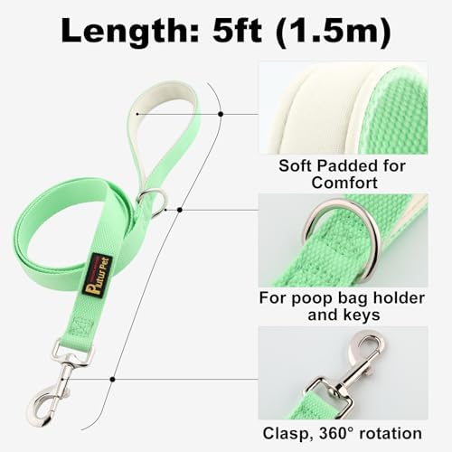 Plutus Pet Cotton Dog Harness and Leash Set, Reflective and Soft Padded - Image 5
