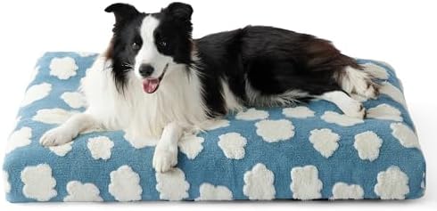 LE SURE Cute Aesthetic Dog Beds Large Sized Dog, Thick Pet Pillow 36x27 by Lesure