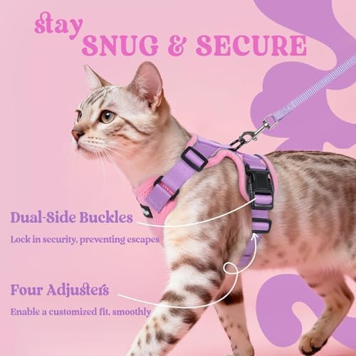 rabbitgoo Cat Harness and Leash Set, Escape Proof Vest - Image 6