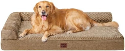 EHEYCIGA Extra Large Dog Bed Othorpedic, Memory Foam XL Dog Bed by EHEYCIGA
