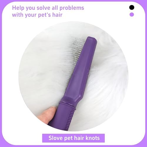 Pet Comb for Grooming Long Haired Cats & Dogs - Image 3