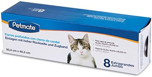 Petmate Drawstring Hi-Back Litter Box Liners - Image 2