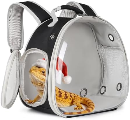 Guinea Pig Backpack Carrier, Bearded Dragon Carrier Backpack by WEVONIGU