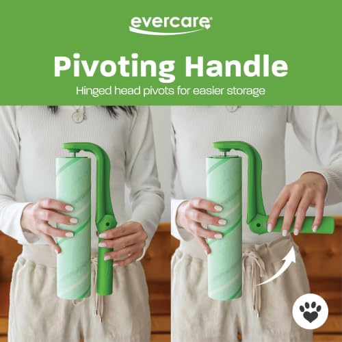 Evercare Ultra Sticky Pet Mega Lint Roller Value Pack, Manual Clothes & - Image 6