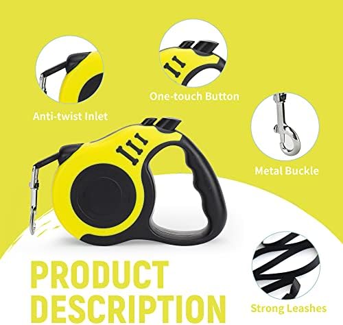 Retractable Dog Leash Automatic Telescopic Tractor Dog Tape - Image 5
