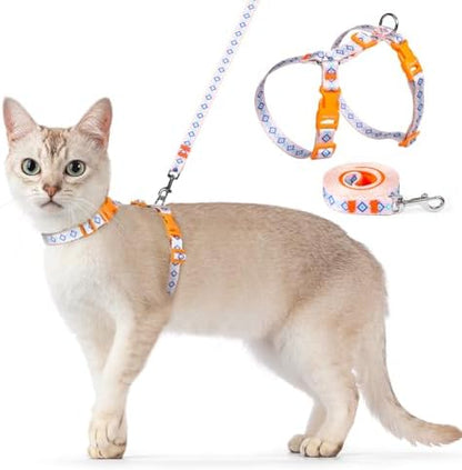 Dooradar Cat Harness and Leash Set, Adjustable Pet Straps by Dooradar