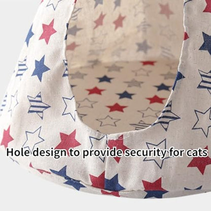 Breathable Cat Hammock Bed Comfortable Hanging Pet Hammock Bed Swing - Image 7
