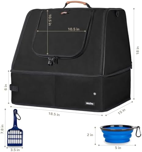 Portable Cat Travel Litter Box - Image 2