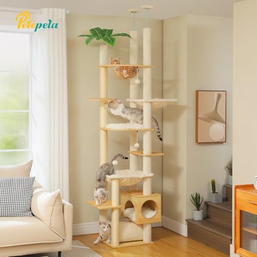 PETEPELA Floor to Ceiling Cat Tree - Image 2