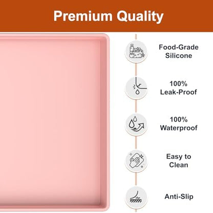 34" x 22" Extra Thick Silicone Mat Waterproof - Image 2