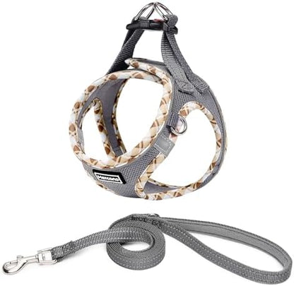 Mercano Soft Mesh Dog Harness and Leash Set, Step-in Reflective Breathable by Unknown