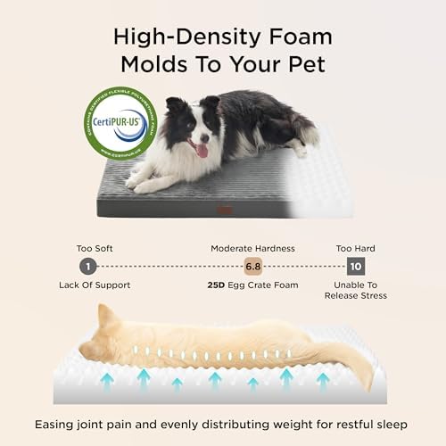Bedsure ComfyFleece XL Dog Bed for Crate - Image 3