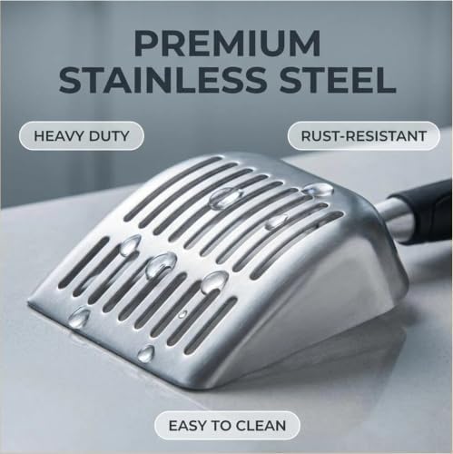 All Metal Cat Litter Scoop - Image 4