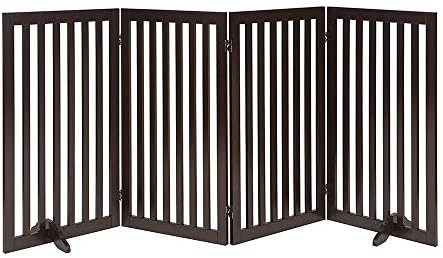 unipaws 36”H Free Standing Pet Gate by unipaws