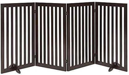 unipaws 36”H Free Standing Pet Gate by unipaws