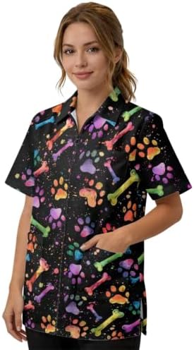 Funny Print Barber Jackets & Smocks by Unknown
