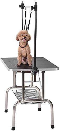 Pet Dog Grooming Table, Adjustable Large Heavy Duty Professional Foldable - Image 2