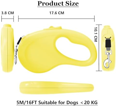 Retractable Dog Leash for Small Medium Dogs - Image 2