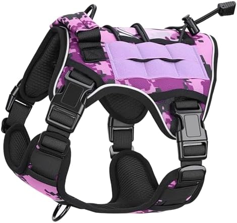Heavy-Duty Tactical Dog Harness by Bruvoalon