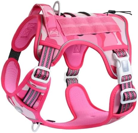 AUROTH Dog Harness for Small Medium Dogs, Tactical No Pull Dog Vest by AurothPets