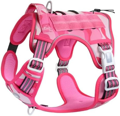 AUROTH Dog Harness for Small Medium Dogs, Tactical No Pull Dog Vest by AurothPets