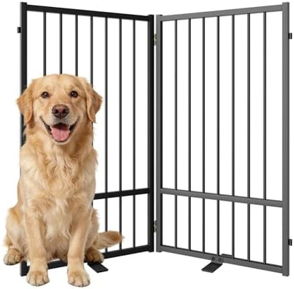 SNUOWU Full Metal Freestanding Dog Gate by SNUOWU
