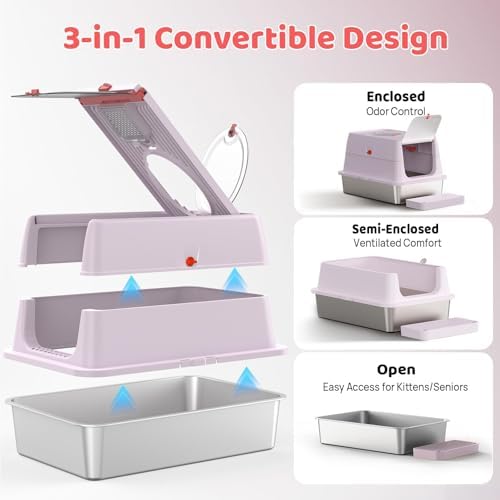 Stainless Steel Cat Litter Box - Image 4