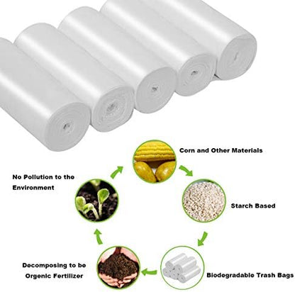 13-15 Gallon Biodegradable / Compostable Garbage Bags Recycling Unscented Tall - Image 2