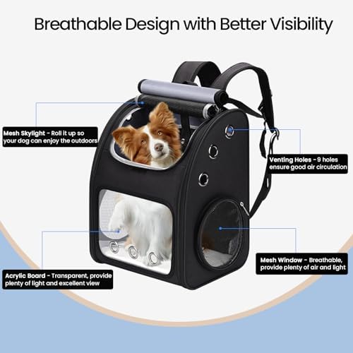 Expandable Cat Backpack Carrier, Large Space, Airline Approved - Image 5