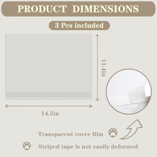 12Pcs Cat Litter Box Pee Shields, Litter Box Splash Guard - Image 2