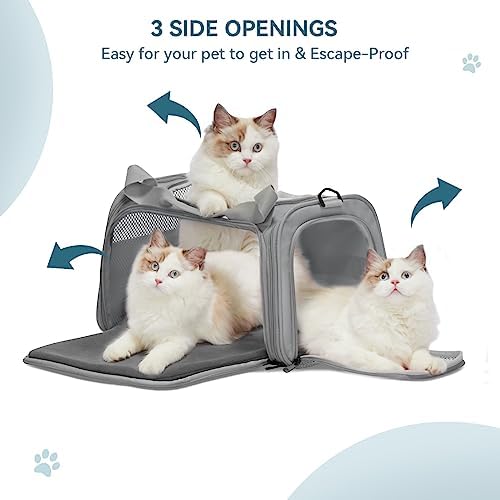 PETSFIT Cat Carrier, Small and Medium Cats Under 12 Lbs - Image 6