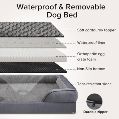 INVENHO Jumbo Orthopedic Dog Bed - Image 4