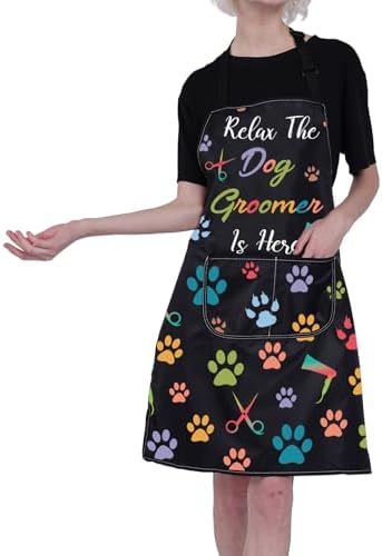 FUSTMW Dog Groomer Apron With Pockets - Image 6