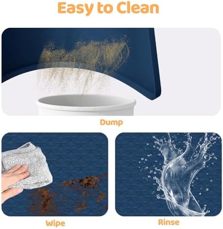 Silicone Dog Bed Mat 51"x 25.6" Crate Mat - Image 6