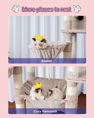 Gitelsnour Cat Tree, Big Condo Hammock GCT030MU - Image 5