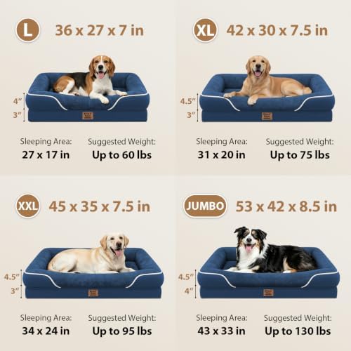 Chez Paw Waterproof Orthopedic Dog Bed - Image 6