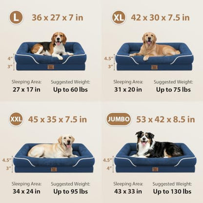 Chez Paw Waterproof Orthopedic Dog Bed - Image 6