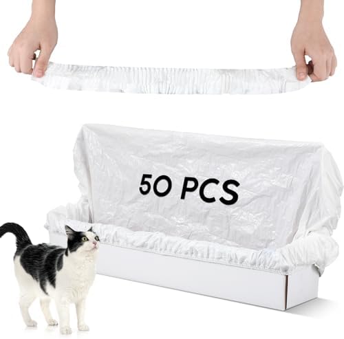 Honoson 50 Pcs Elastic Band Trash Bags by Honoson