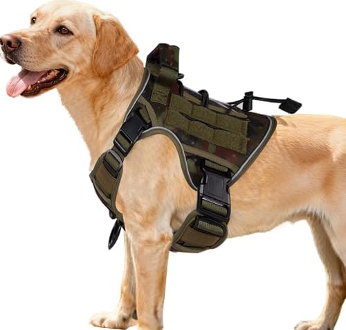 Heavy-Duty Tactical Dog Harness by Bruvoalon